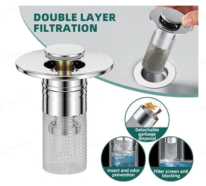 💥Limited time 66% off🔥Stainless Steel Floor Drain Filter🎁Buy 2 Get 1 Free