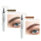 ✨Limited Time Offer✨3D Waterproof Microblading Eyebrow Pen 4 Fork Tip Tattoo Pencil