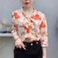 🔥Buy 2 pieces with free shipping🔥Fashion Floral Silk Smooth Shirt