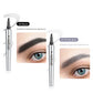 ✨Limited Time Offer✨3D Waterproof Microblading Eyebrow Pen 4 Fork Tip Tattoo Pencil