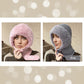 🔥Women's Winter One-Piece Knitted Beanie Scarf Mask 3-in-1 Balaclava