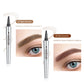 ✨Limited Time Offer✨3D Waterproof Microblading Eyebrow Pen 4 Fork Tip Tattoo Pencil