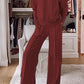 ❤️‍🔥Women's Ultimate V-Neck Sweatshirt & Scuba Knit Trouser Pants Set