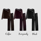 ✨2024 NEW-Women's Soft Casual Long Sleeve & Pants Suit（Buy 2  Free Shipping）