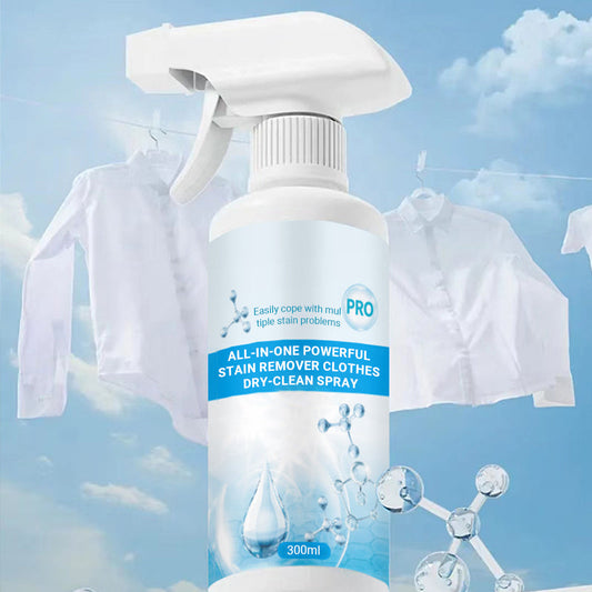 ⏳Limited time 59% OFF⏳All-in-One Powerful Stain Remover Clothes Dry-Clean Spray