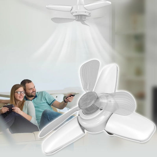 🔥Summer Essentials🔥Household Ceiling Fan with Light and Remote Control