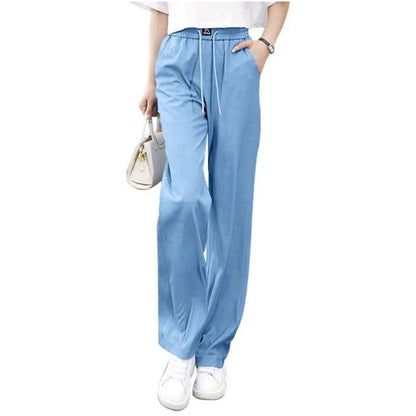 ⏳Limited time 50% OFF⏳High-Waisted Wide-Leg Pants with Elastic Waistband