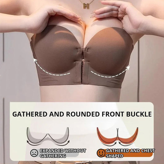 💥Limit Time 66% OFF 💕Women's Non-Slip Front Closure Strapless Bra