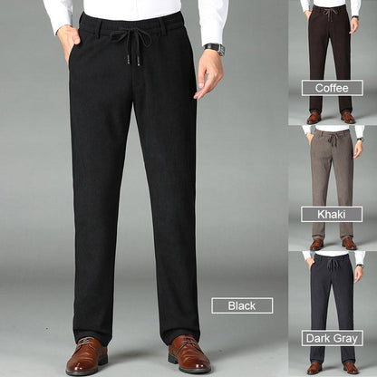 🔥Limited time 41% OFF🔥Men's Thickened Elastic Waist Corduroy Pants