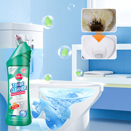 2-in-1 Scrub-Free Toilet Cleaner