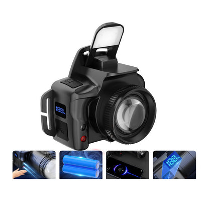 🔥Hot Sale🔥Zoomable LED Headlamp with 6 Modes & Motion Sensor