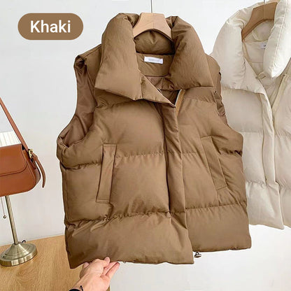 🔥Limited Time 53% OFF🔥Women's Quilted Puffer Vest with Pockets