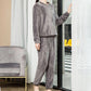 🔥🖤Early Black Friday Sale:50% OFF🎁🎉Women’s Loose Warm Coral Plush Pajamas Set