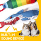 🐱🐶Dog Chew Rope Knot Toy With Handle