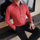 🔥Limited Time 60% Off 🔥Men's V-Neck Dress Shirt