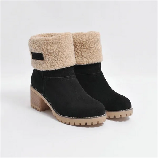 🎅Early Xmas Sales - 50% OFF🎄Women’s Chunky Heel Winter Boots