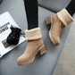 🎅Early Xmas Sales - 50% OFF🎄Women’s Chunky Heel Winter Boots