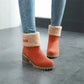 🎅Early Xmas Sales - 50% OFF🎄Women’s Chunky Heel Winter Boots