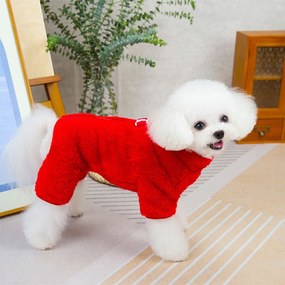 🐱🐶Winter Dogs Jumpsuit Coat with Back Zipper