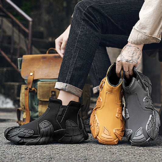 🎅Early Xmas Sales - 50% OFF🔥Men's Rugged High-Top Utility Fashion Shoes